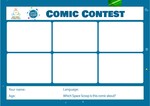 Space Scoop Contest - Comic Template