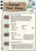 Design your Alien Activity