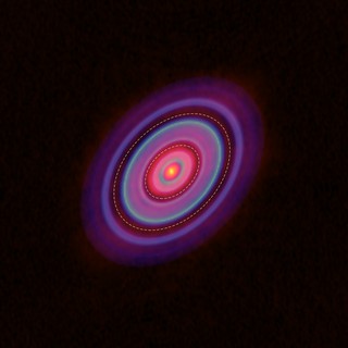 Footprints of Baby Planets Spotted Around Young Star