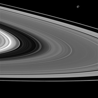 Saturn's Rings Seen by Cassini