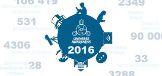 UNAWE Impact Numbers 2016 banner