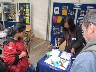 EU-UNAWE booth in Germany