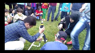 Water rocket contest at Rasht, Iran Astronomy Festival