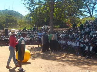 UNAWE Zimbabwe First Activity