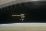 Cassini Between Saturn and its Rings