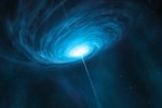 Artist's Impression of a Quasar