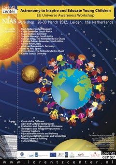 Poster of the EU-UNAWE Lorentz Center International Workshop