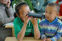 Astronomy education activity in Bayan-Ölgii province, Mongolia, 2014