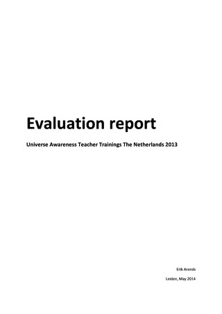 evaluation_report_UNAWE_Teacher_trainings_2013